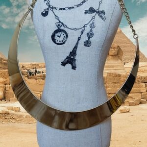 Express Gold Statement Necklace